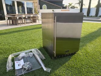 Kegco Stainless Steel Outdoor/indoor under counter or standalone kegerator