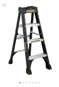 DeWalt 4-Foot Fiberglass Step Ladder, 300-Pound Load Capacity, Type IA, DXL3010-04