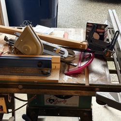 Grizzly Table Saw – Upgraded Fence, Crosscut Sled & Extensions