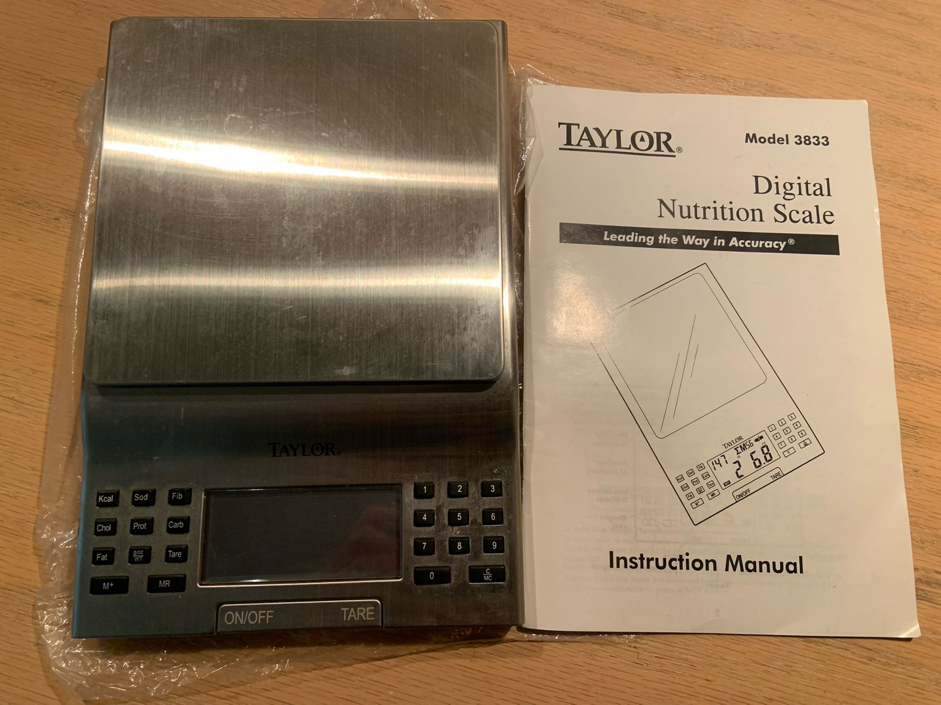 Taylor Digital Nutrition Scale 