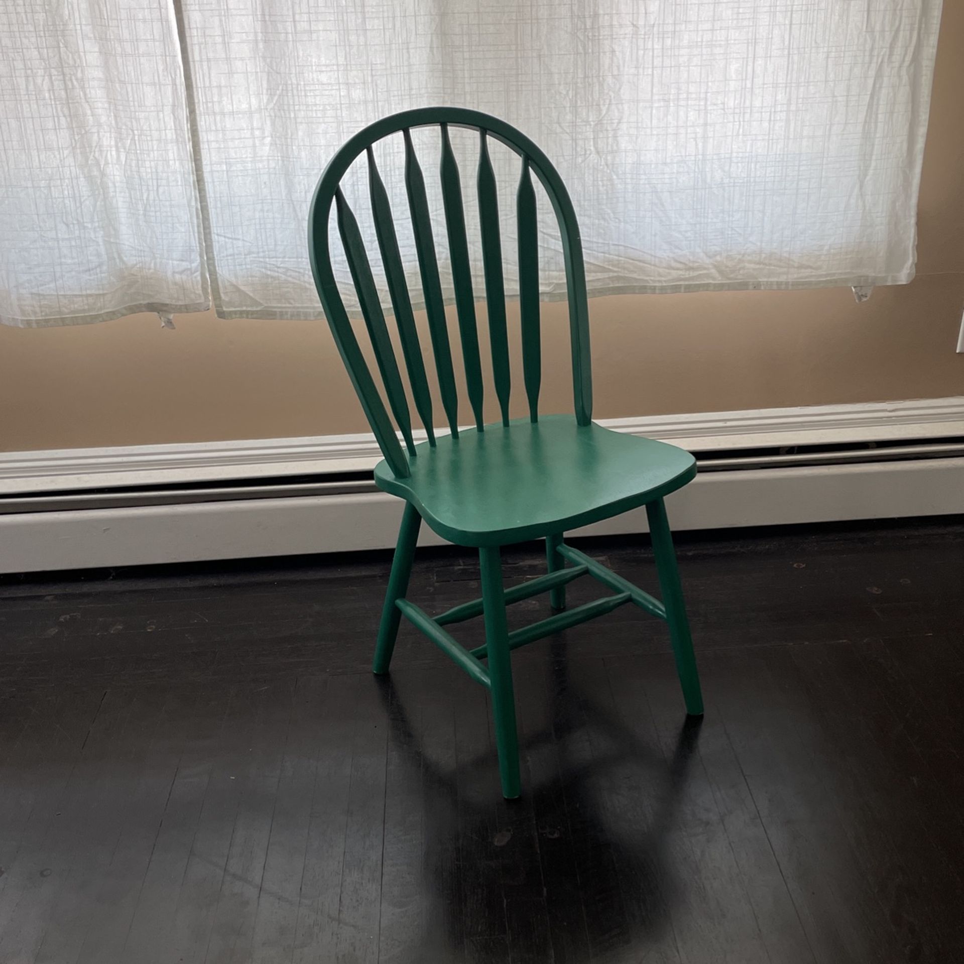 Windsor Chair Painted Green
