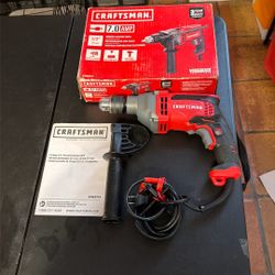 Craftsman Corded Hammer Drill 