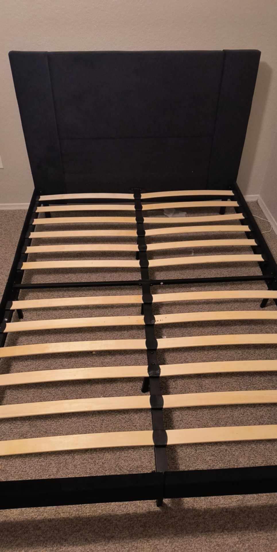 Full Size Bed Frame With Mattress And Bed Box