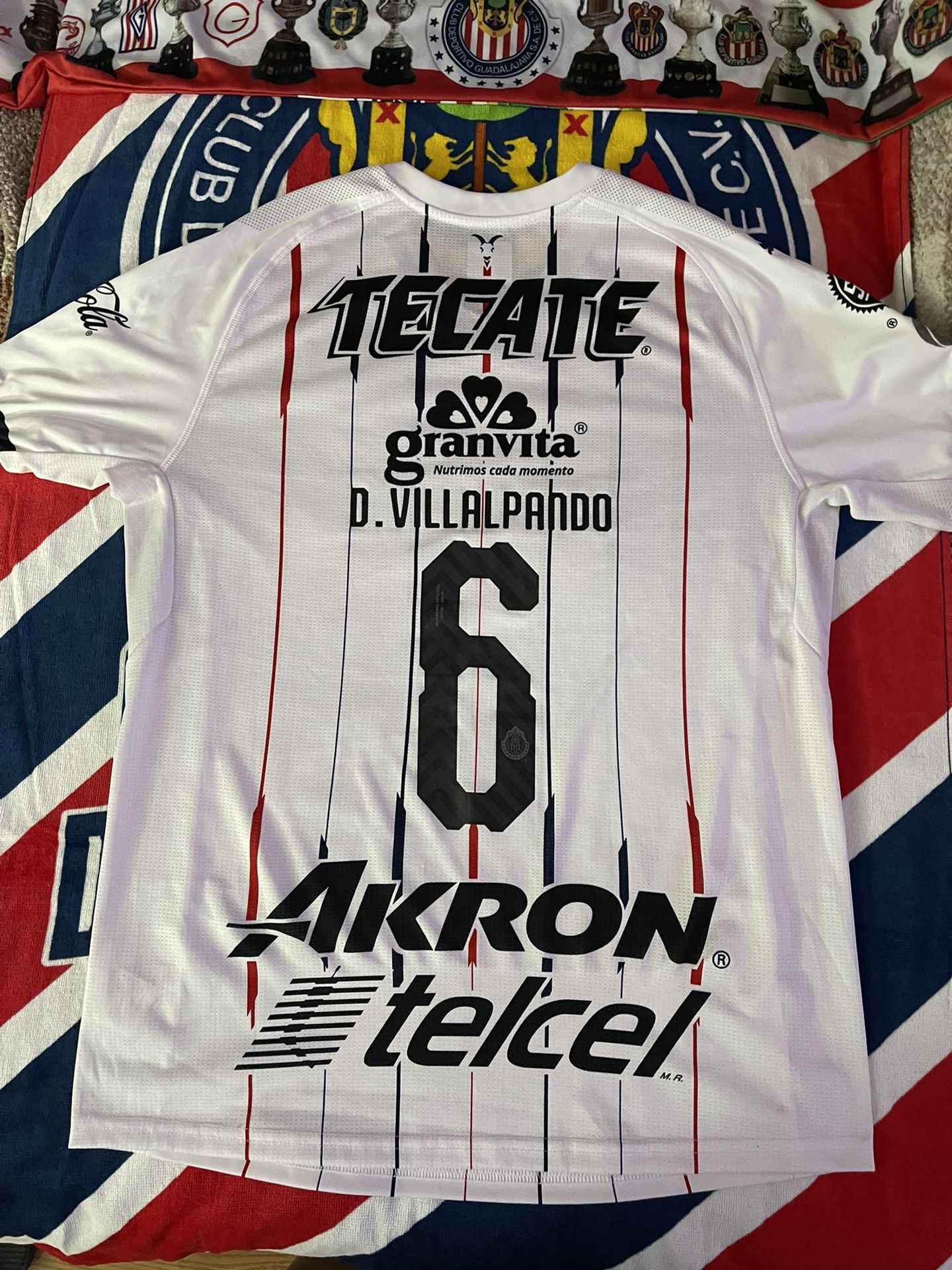 Chivas Jersey Version Jugador Talla Grande L