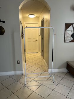 Portable clothing rack ( clothes not included)