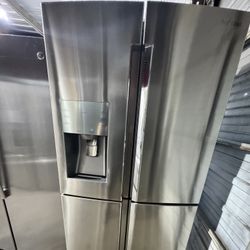 Samsung Refrigerator Stainless Steel 36 "width 4 Doors Counter Depth 
