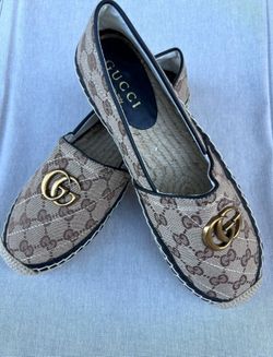 Gucci Espadrille With GG Women Size 9
