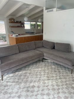 West Elm Andes Chaise Sectional Sofa