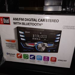 Dual Double Din Bluetooth Car Stereo Brand New In The Box