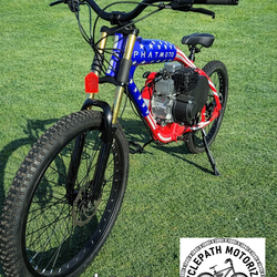 PHATMOTO gas bike motorized bicycle motor bike moped delivery available