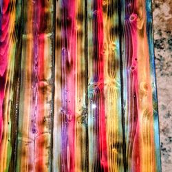 Hand Painted/stained Coffee Table