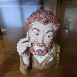 Ceramic Man Sculpture 