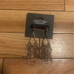 New simply vera wang earrings 
