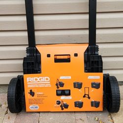 RIDGID
Pro Gear System Gen 2.0 Durable All Terrain Rolling Tool Box Attachment With 9 in. Heavy Duty Wheels