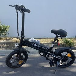 Tfsmilee Foldable Electric Bicycle 20MPH 36V Battery E-bike Scooter 