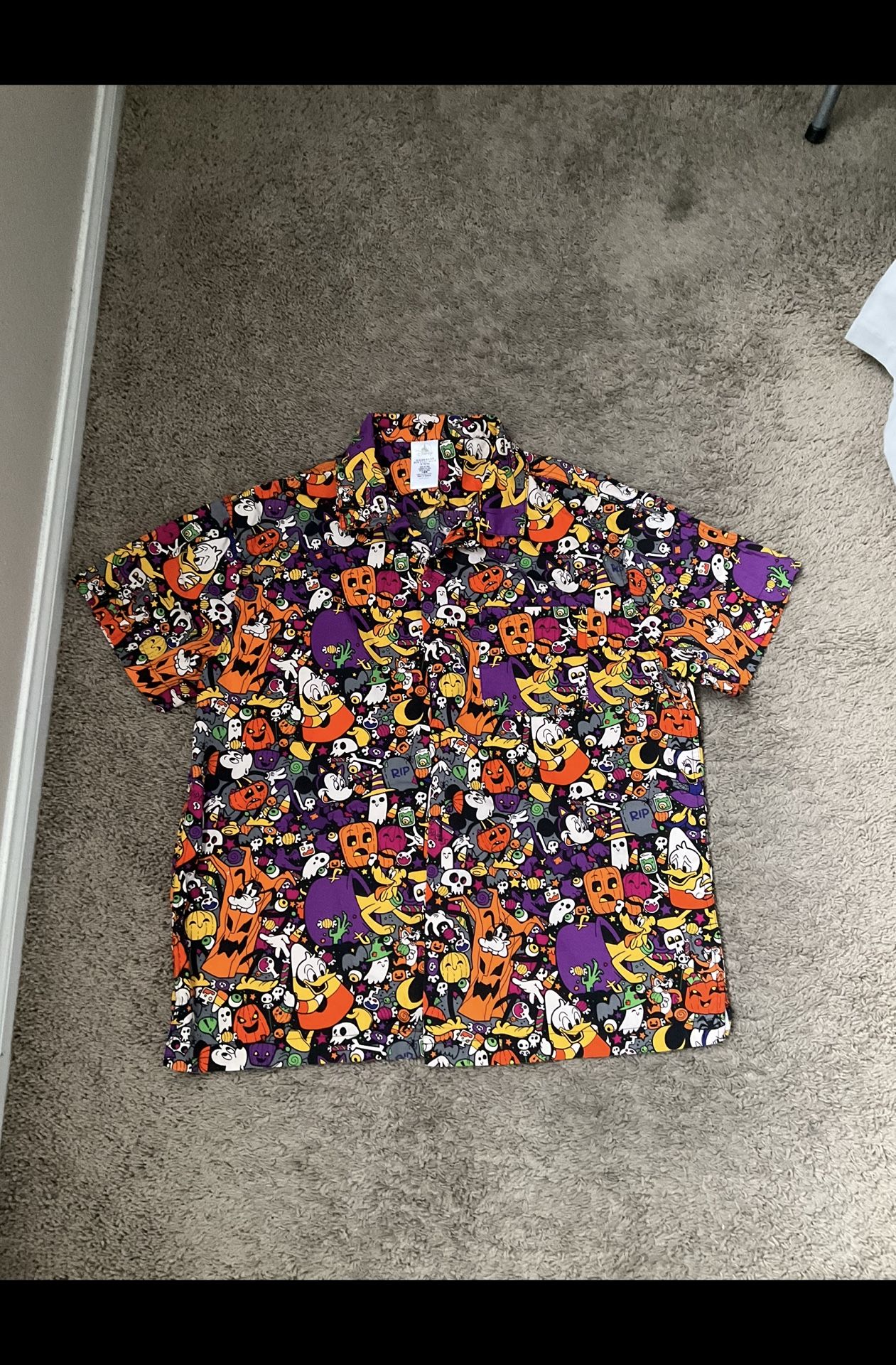 Mickey Mouse And Friends Halloween Men Shirt