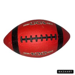 Franklin Sports Junior Football Grip-Rite 100 Black/Red