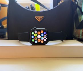 Apple Watch Series 11 (GPS+Cellular) 46mm Aluminum Case with Black Sport Band - M/L - Jet Black