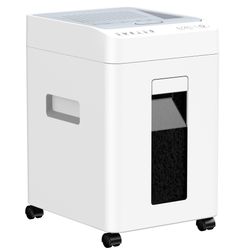 OBO 110-Sheet Micro-Cut Paper Shredder Auto Feed Shredders (has a crack on the front screen)