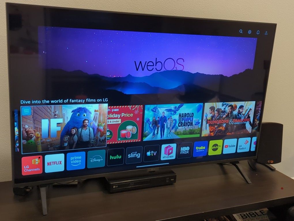 43" LG 4K Smart TV