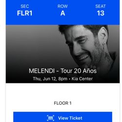 Melendi 2025 Orlando Concert