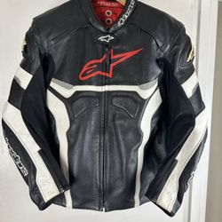 Alpinestars CELER Leather Motorcycle Jacket – Race Fit