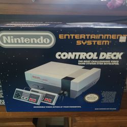Original 1988 Unopened Factory Sealed Nintendo Control Deck Complete 