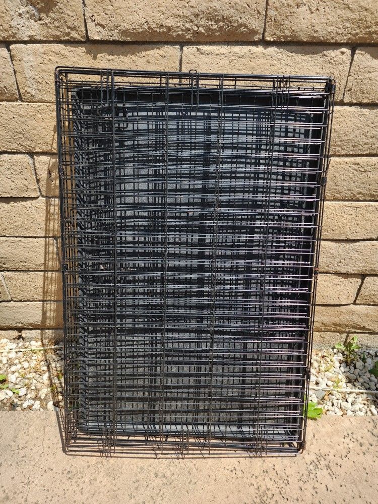 Large Collapsible Wire Dog Crate