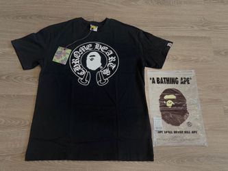 Bape X Chrome Hearts Tshirt