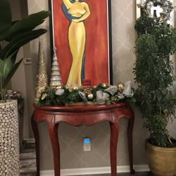 Very  Gorgeous  Console with Painting oil picture