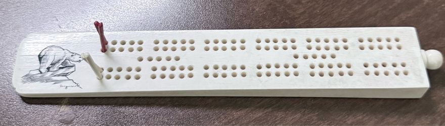 Small Cribbage Board