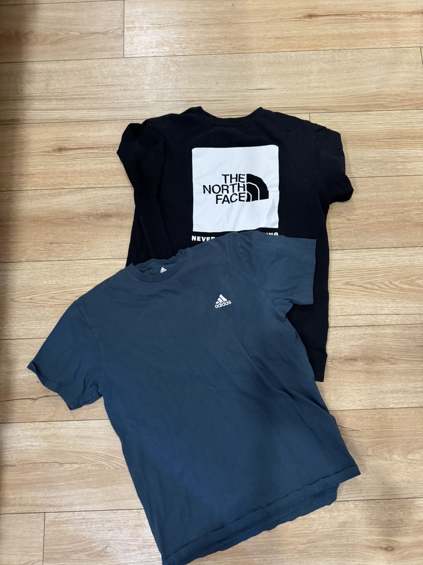 North Face And Adidas Men’s Size Large