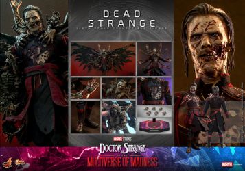 Hot Toys MMS654 DEAD STRANGE Marvel Doctor Strange The Multiverse Of Madness 1/6 Figure