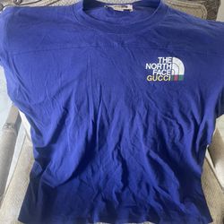 The North face X Gucci T Shirt Print Large 2021