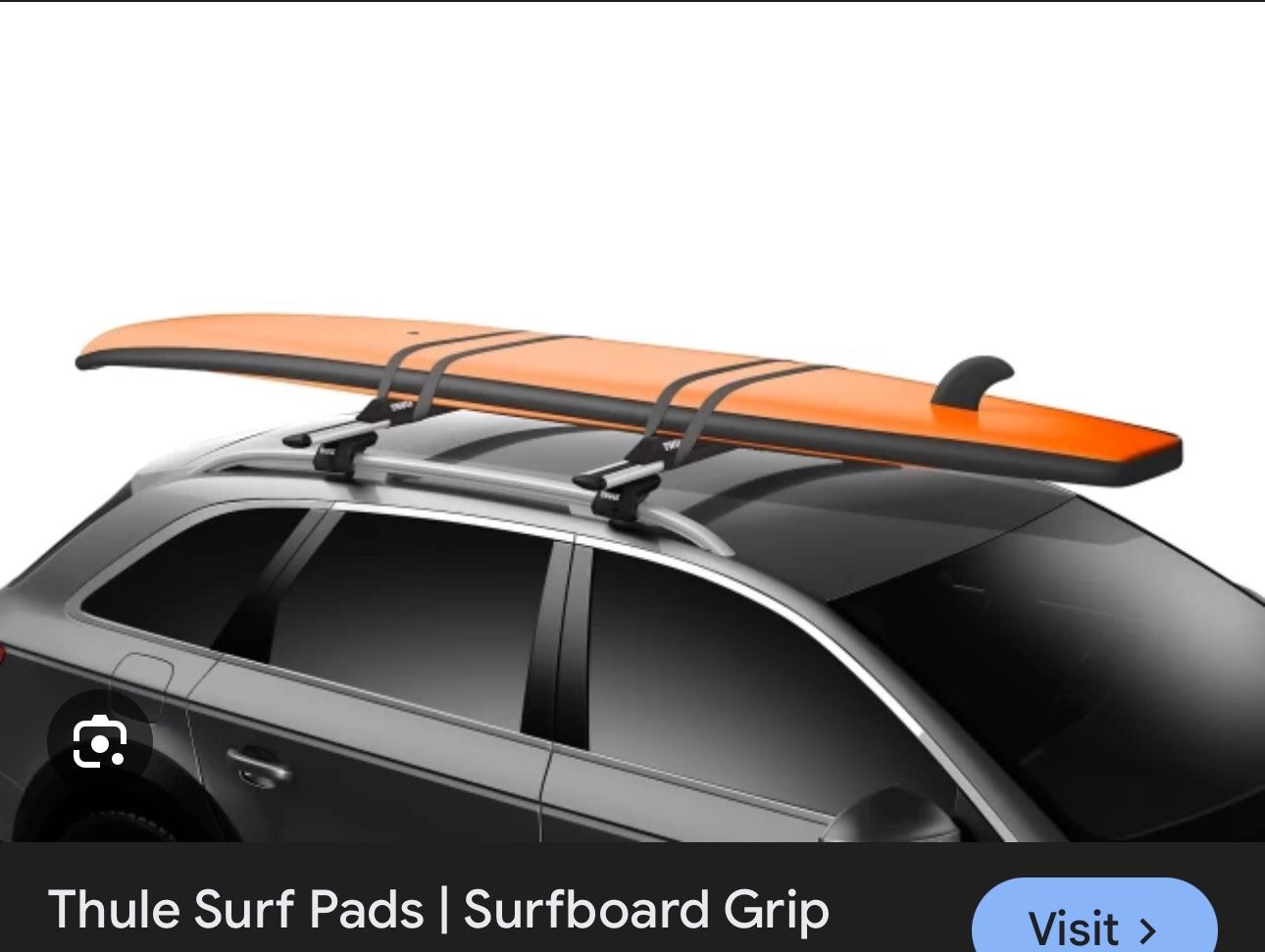 Thule Surf Rack Pads And Cable Locks