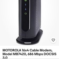 MOTOROLA Cable Modem