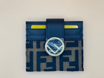 Men's Black & Brown Geometric Luxury Bifold Wallet