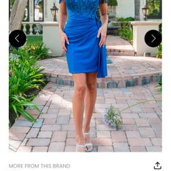 Blue Butterfly Dress