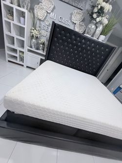 King size bed with mattress I can deliver for extra fee