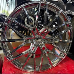 Tis 506 Chrome 26x10 6x135 Ford Fitment Wheels ( Set of 4 ) 🔥🔥🔥