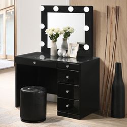 Vendo Hermoso Vanity Negro 🚛😍🚛☺️