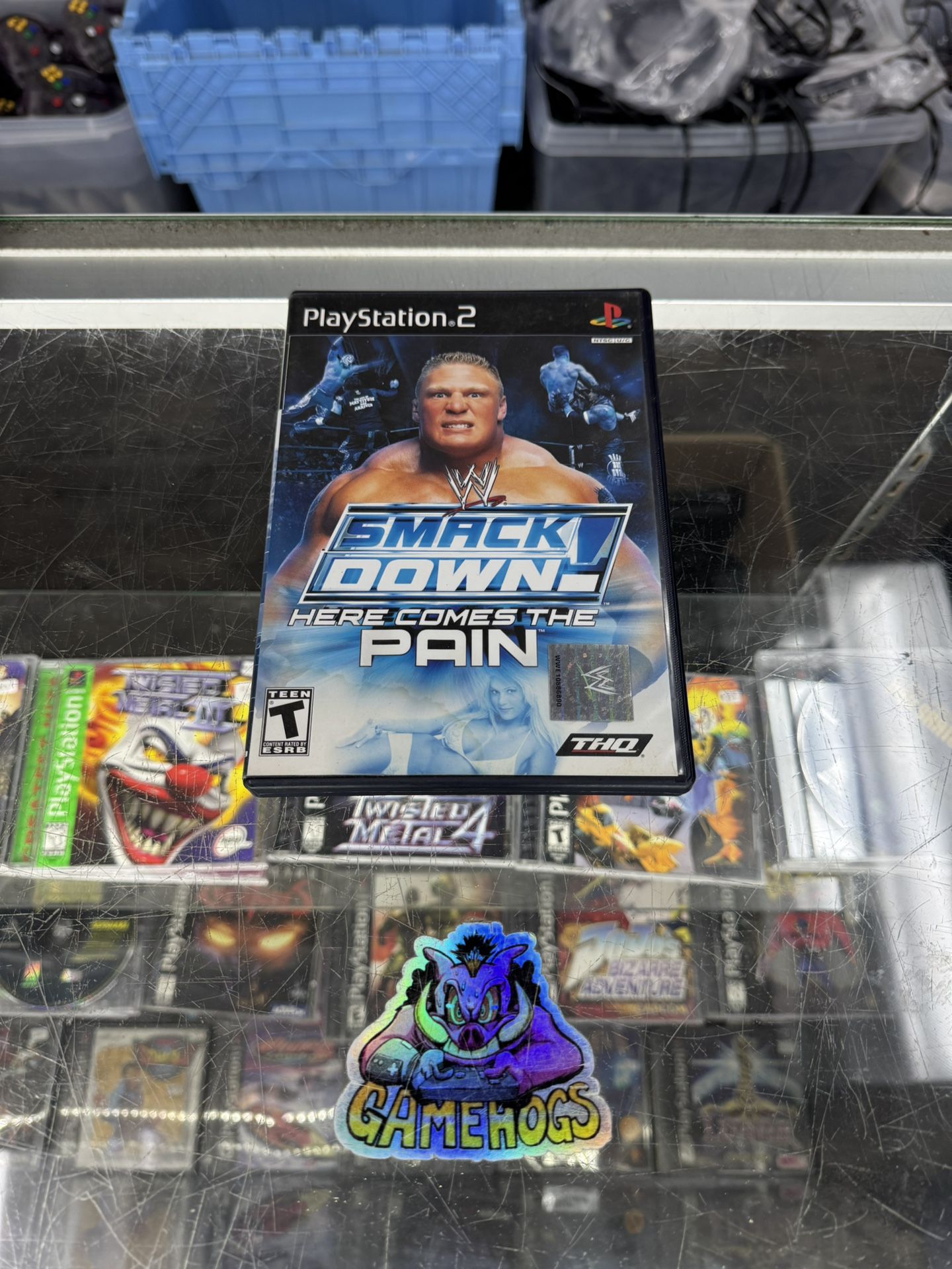 Smack Down Here Comes The Pain Ps2 $55 Gamehogs 11am-7pm