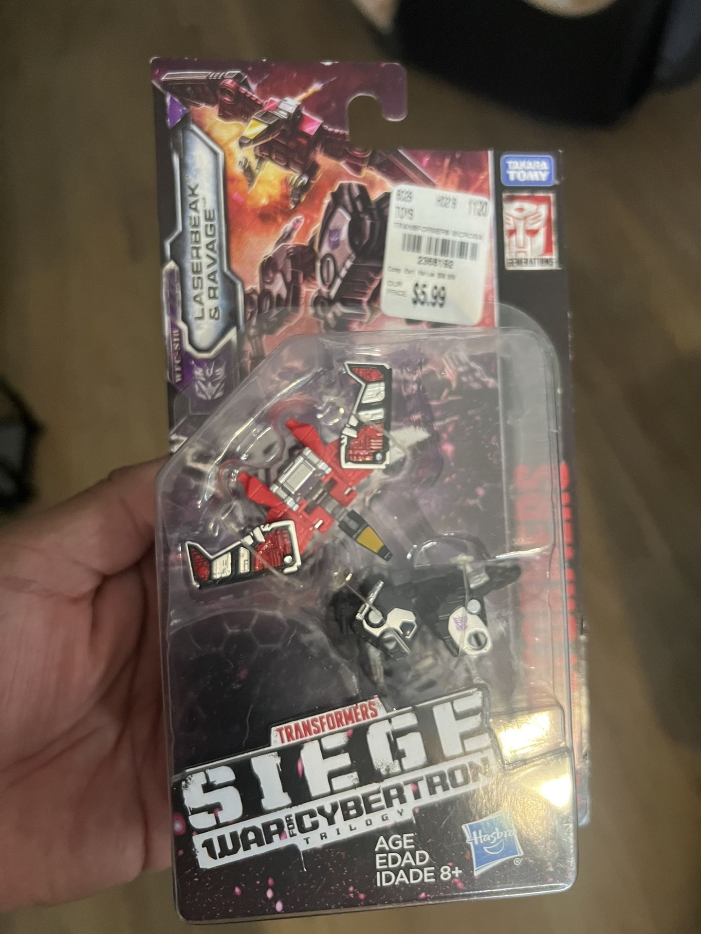 Transformers Siege Cassettes Laserbeak Ravage
