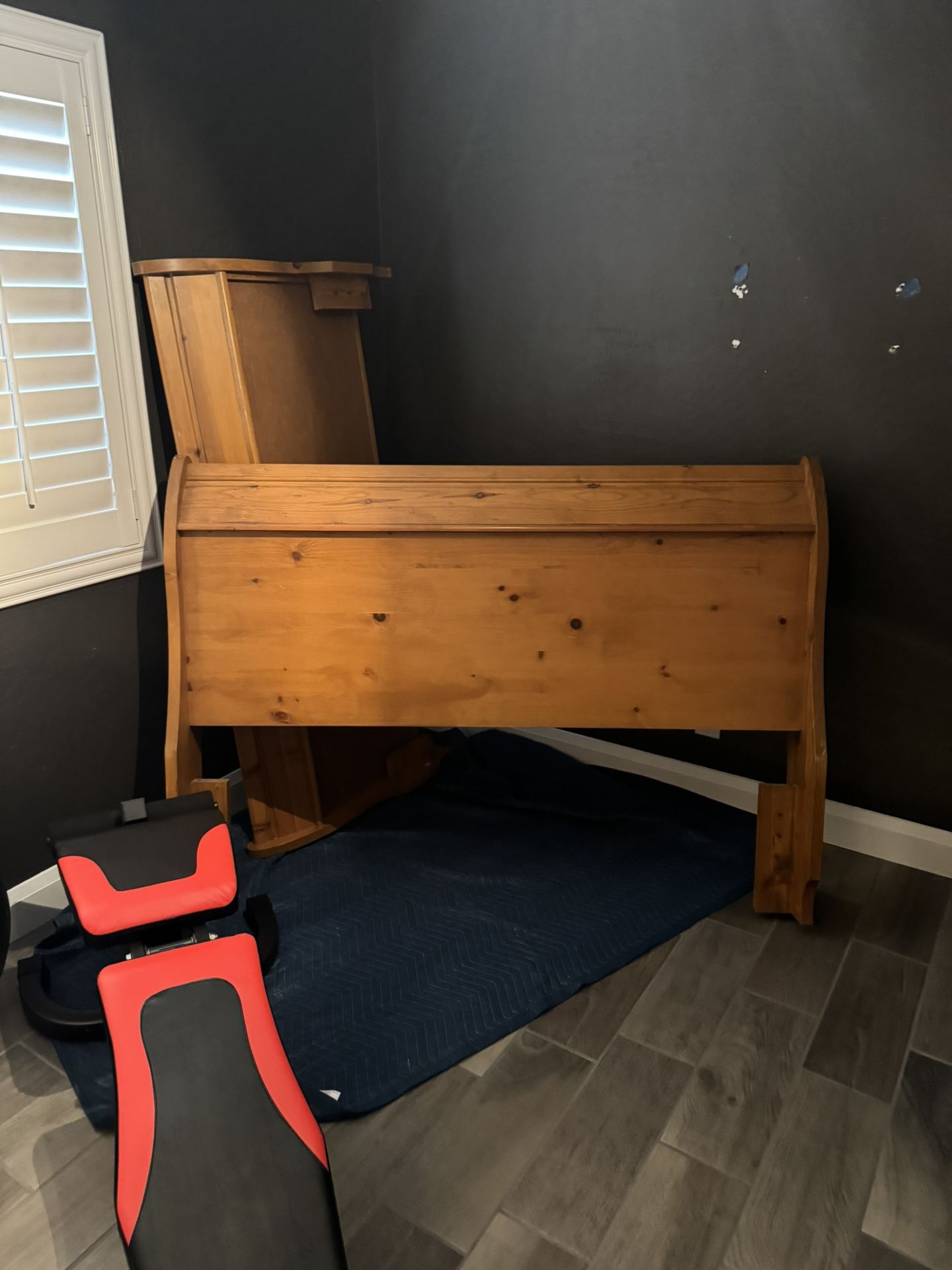 Queen Sleigh Bed frame