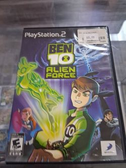 Ben 10 Alien Force Game for PS2