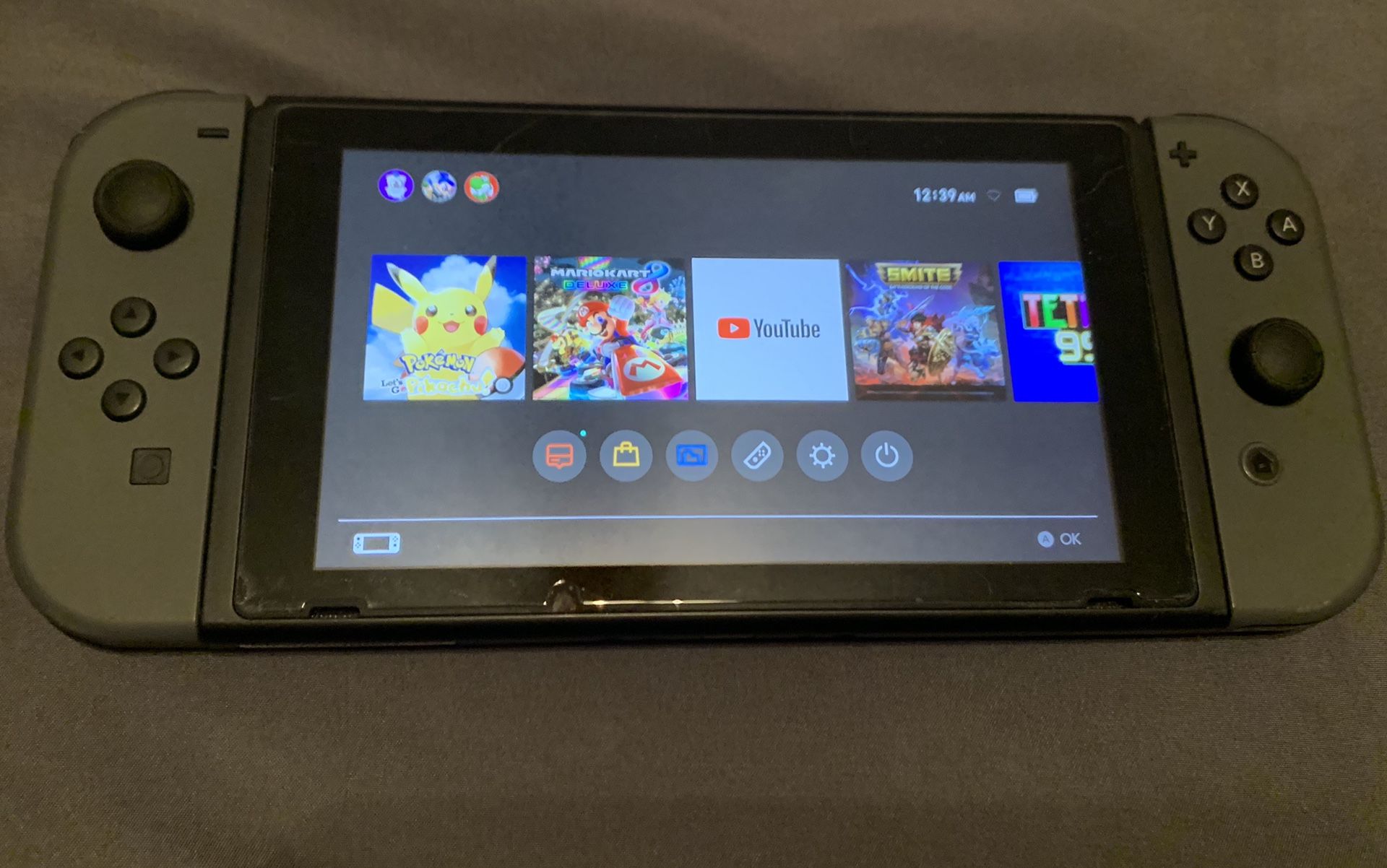 Nintendo switch and 6 games