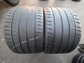 2 USED TIRES MICHELIN PS4S ZP 305/30/20