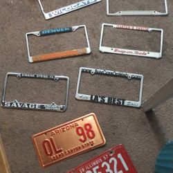 License Plate Frames