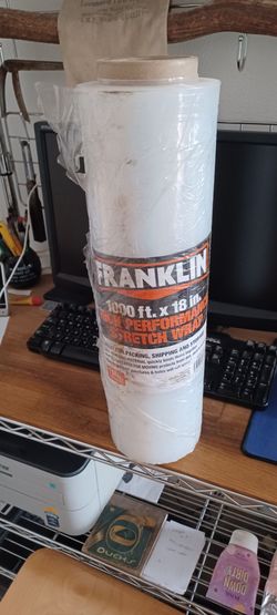 FRANKLIN 18 in. x 1000 ft. High-Performance Stretch Wrap