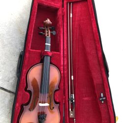Beginners Violin With Case Instrament